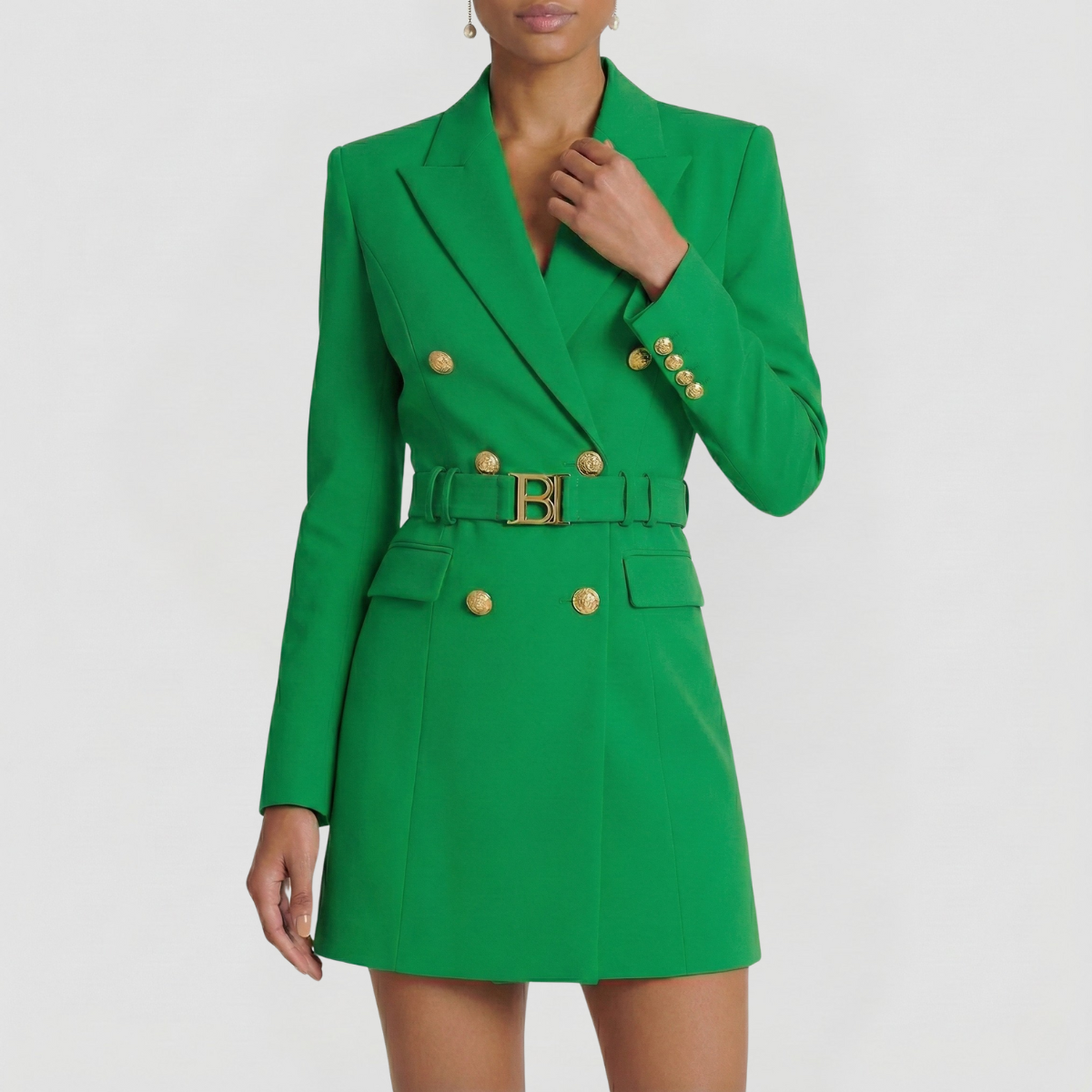 Faith | Women’s Spring Double Breasted Mini Dress