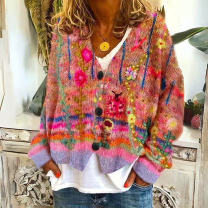 Makayla | Women Winter Patterned Cardigan
