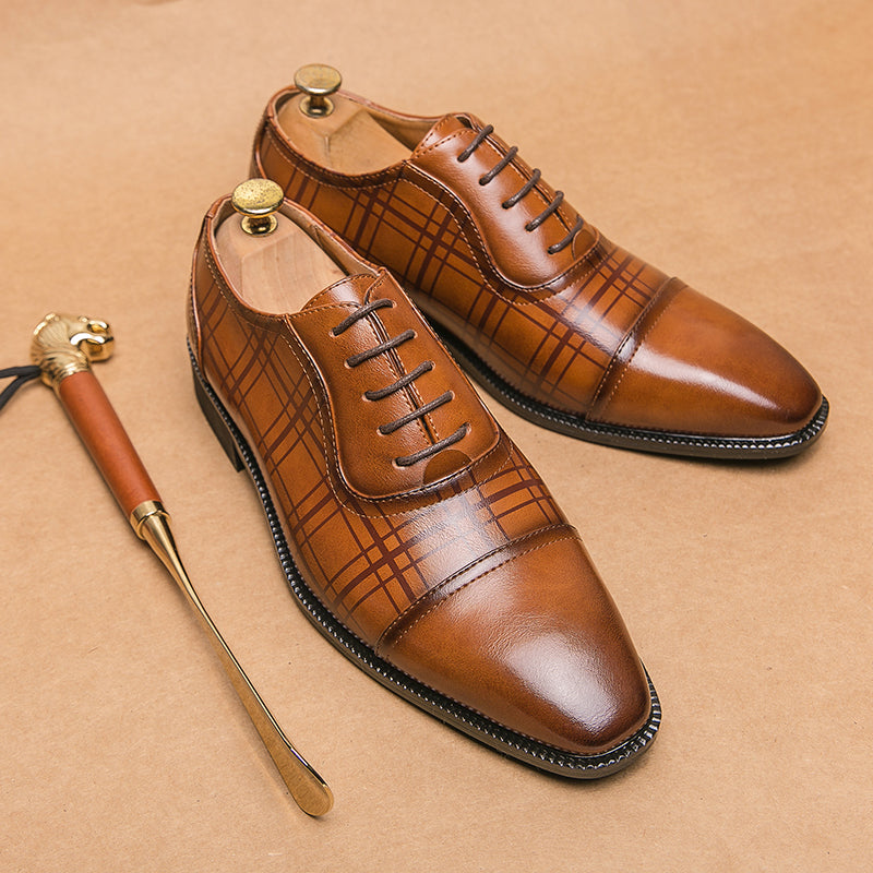 Men's Harmon Genuine Leather Dress Shoes