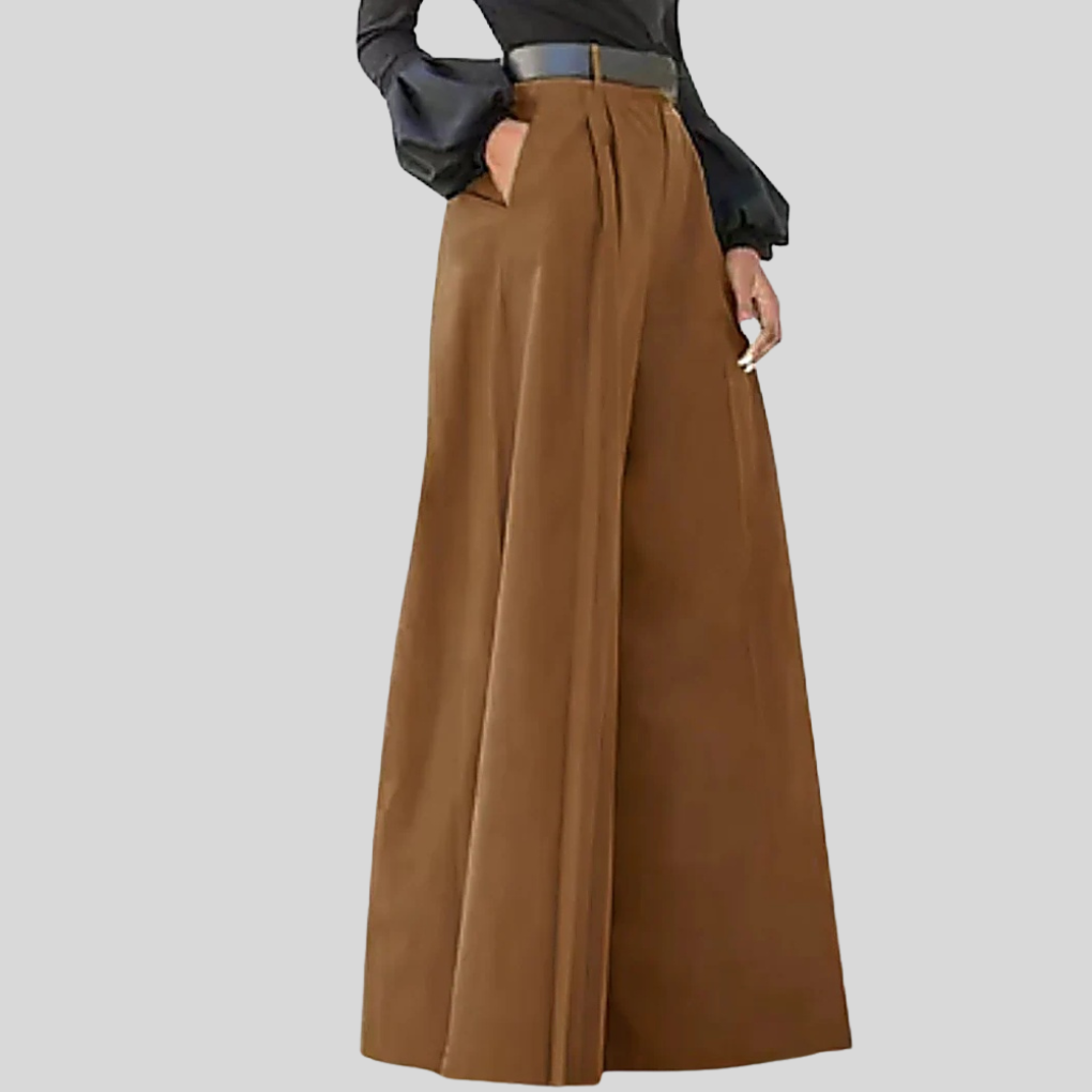 Women's Wide Leg Pants Modern Flowy Design