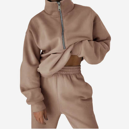Women's Two-Piece Tracksuit Comfortable Polyester