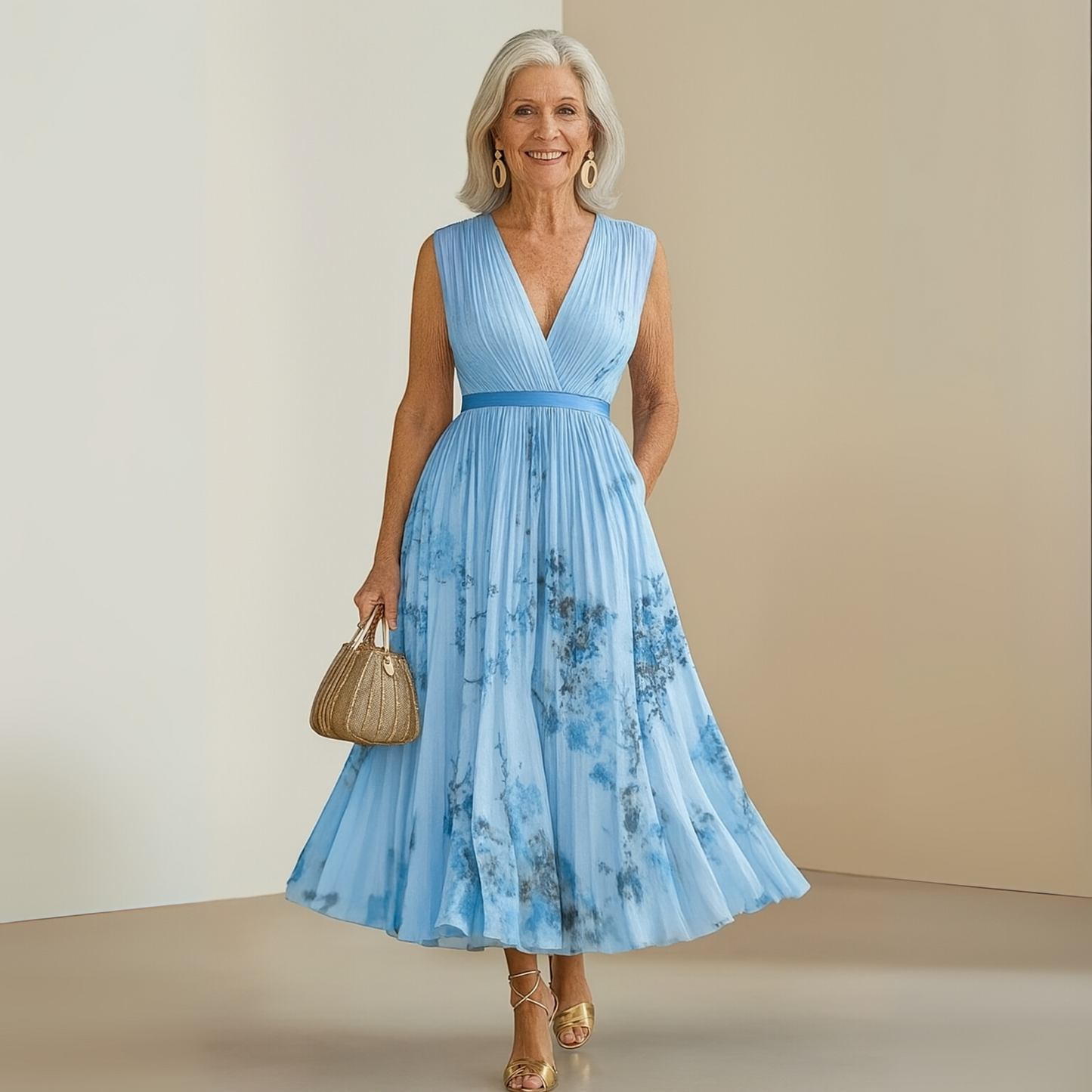 Women's Sleeveless Maxi Dress Lightweight Summer