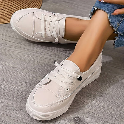 Women's Lace-Up Low Sneakers