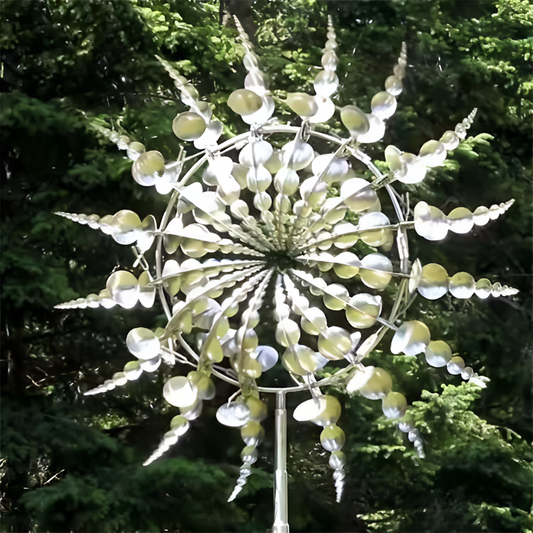 Metal Windmill Anti Rust Coated - Fashinoza