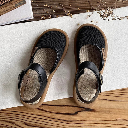 Women's Adjustable Sandals Cushioned Wide Fit - Fashinoza