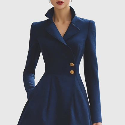 Women's Tailored Coat Dress