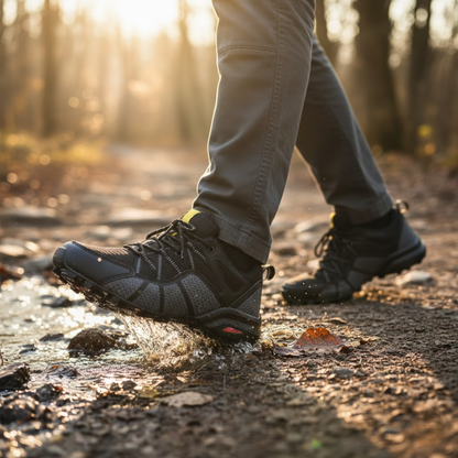 Men's Waterproof Hiking Shoes Outdoor Trekking Sneakers Mountain Climbing Tactical Boots