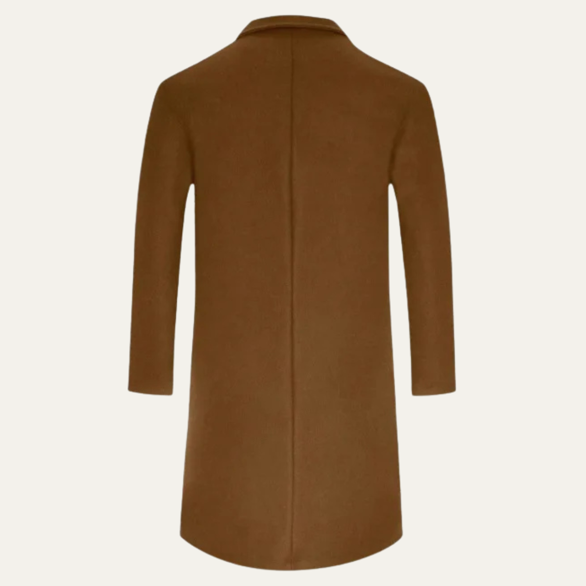 Men's Slim Fit Wool Overcoat Classic Winter