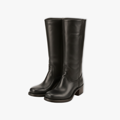 Women's Sexy Thigh High Heels Rubber Boots