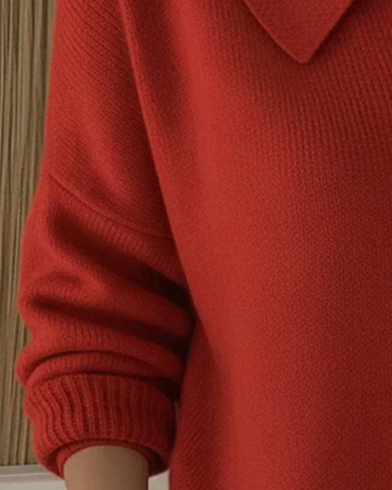 Women's Button Collar Cardigan