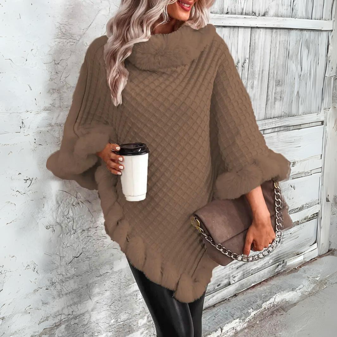 Liv Women's Knitted Cape