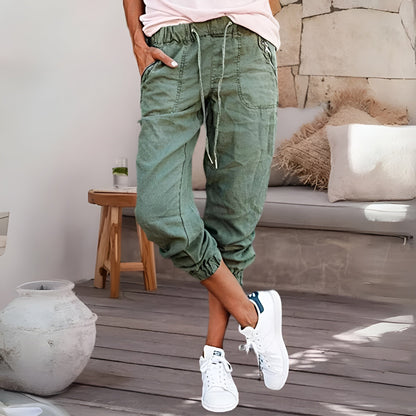 Men's Elastic Waist Jogger Pants Drawstring
