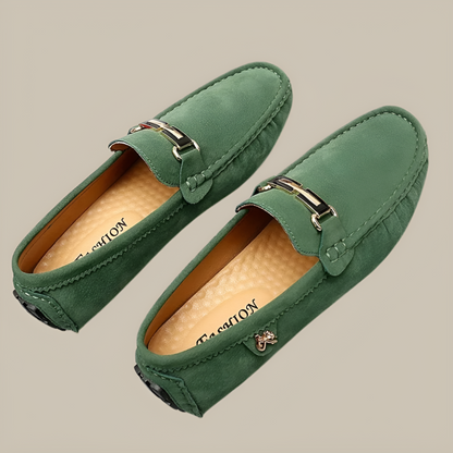 Men's Suede Slip On Loafers