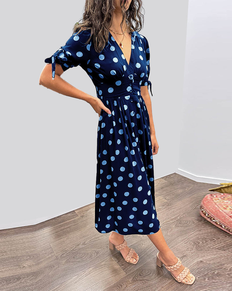 Women's Polka Dot Dress