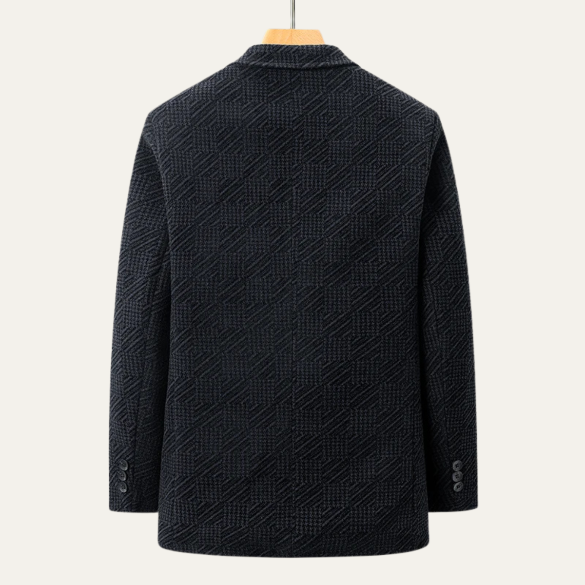 Mandello Men's Chenille Blazer Soft Fur Lining Winter