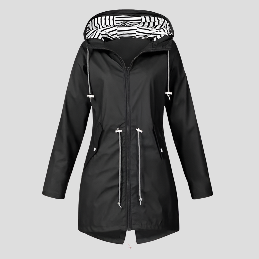 Women's Waterproof Hooded Parka Jacket