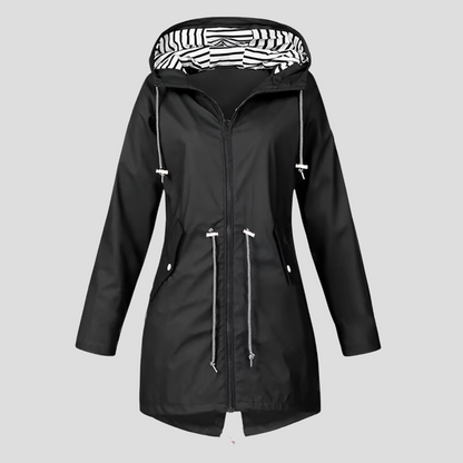 Women's Waterproof Hooded Parka Jacket