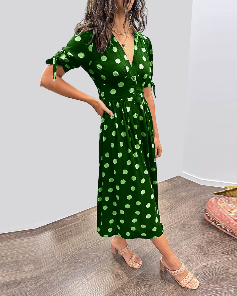 Women's Polka Dot Dress