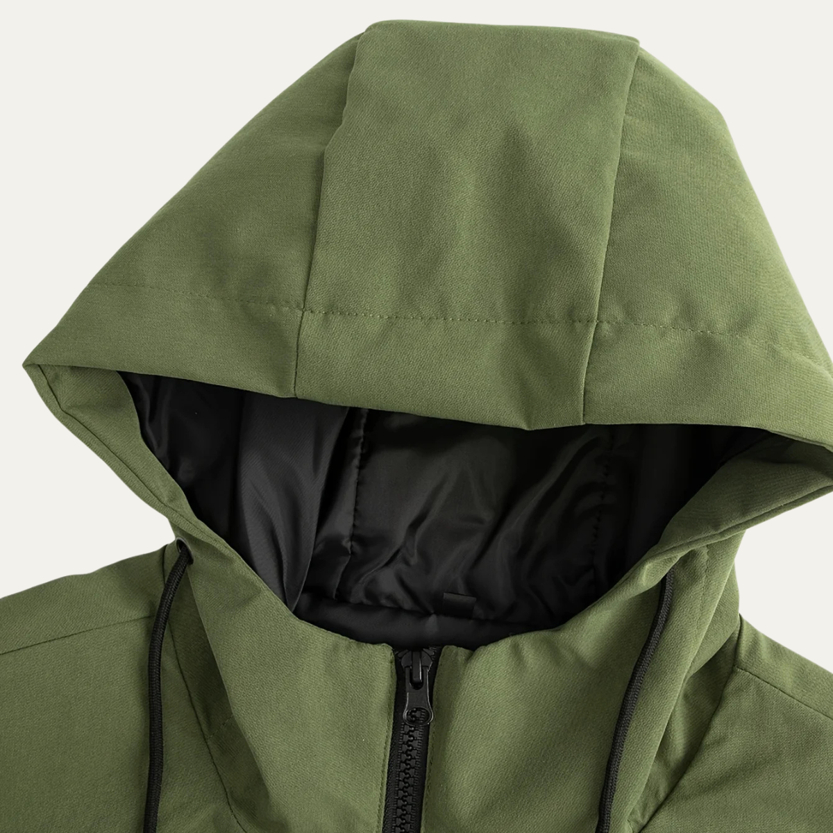 Men's Lightweight Drawstring Hooded Jacket