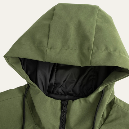 Men's Lightweight Drawstring Hooded Jacket