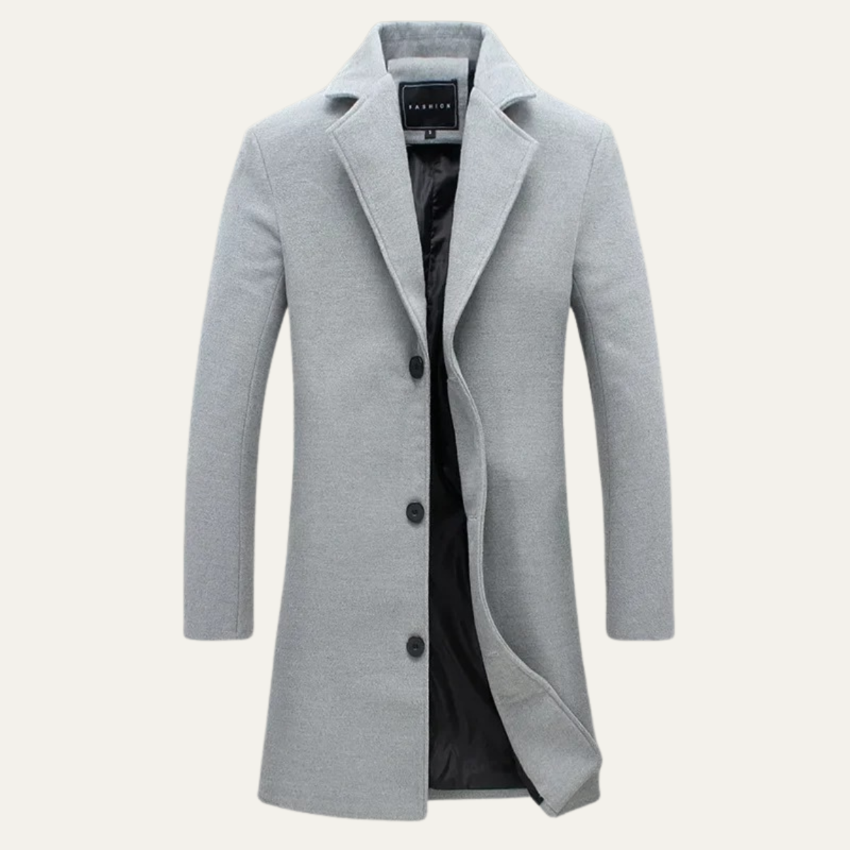 Men's Long Wool Smart Casual Coat