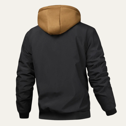Villasimius Men's Fleece Lined Bomber Jacket
