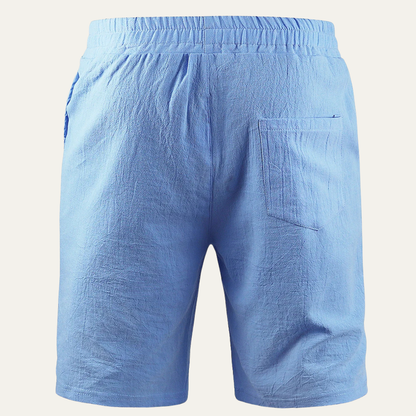 Men's Elastic Waist Casual Shorts Breathable