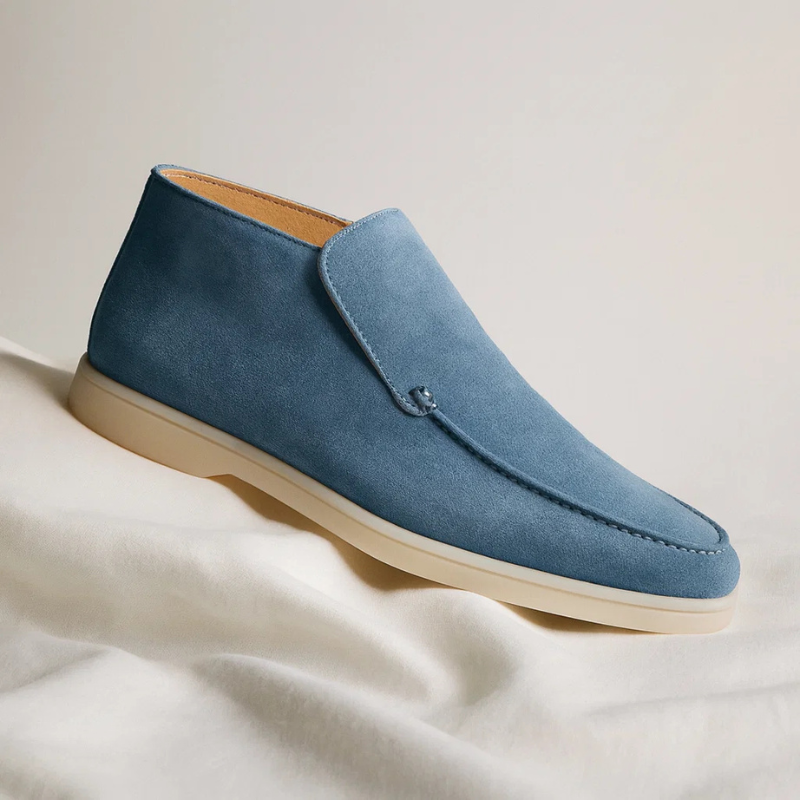 Men's Suede Chukka Boots - 
Fashinoza