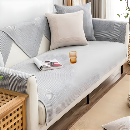 Linen Sofa Slipcover Set