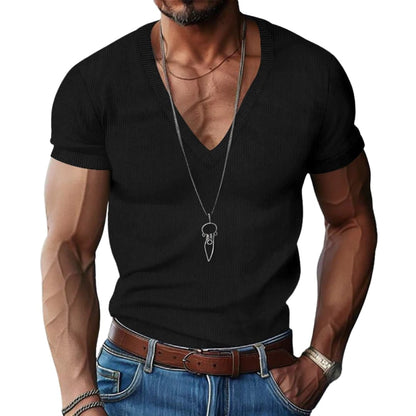 Women V Neck Short Sleeve T Shirt