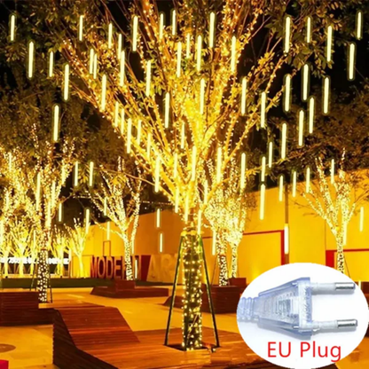 Led Meteor Shower Lights Outdoor Waterproof
