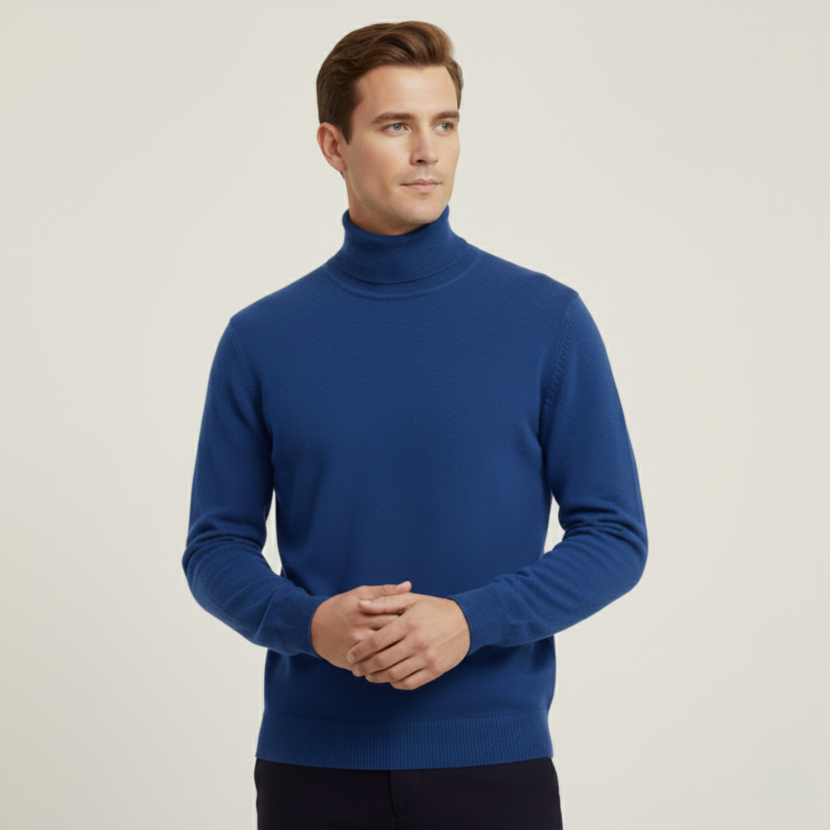 Men's Wool Sweater Soft 100% Wool