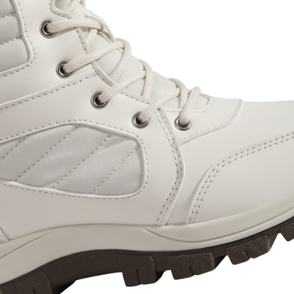 Women's Thermal Fleece Lined High Top Snow Boots Resilient Weatherproof Winter Booties