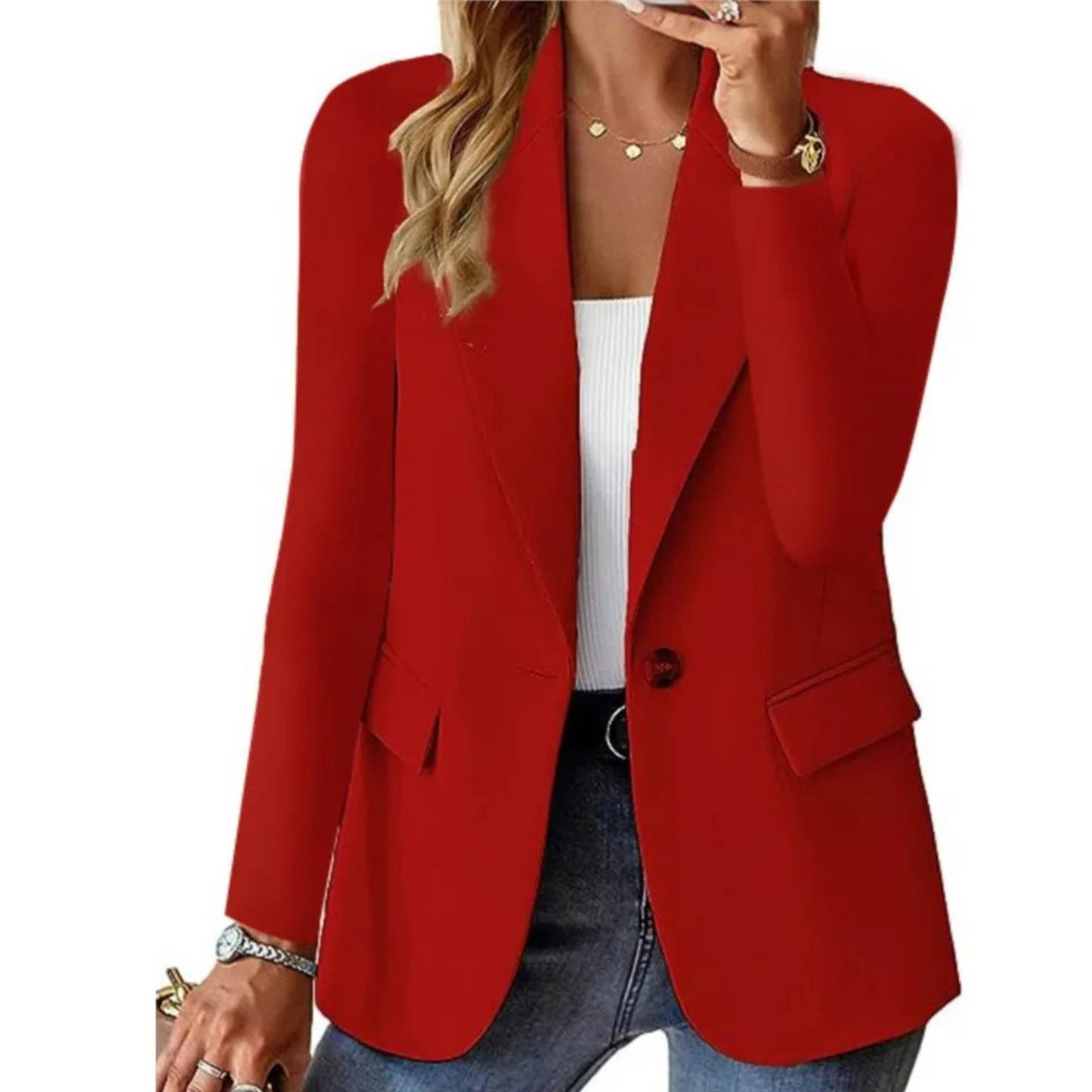 Women's Tailored Casual Blazer Autumn