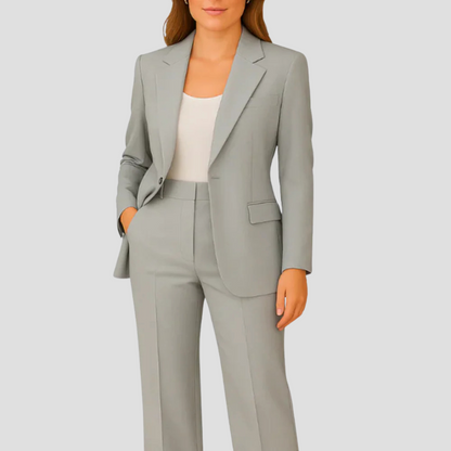 Daisy | Women’s Tailored Suit Set with Long Blazer