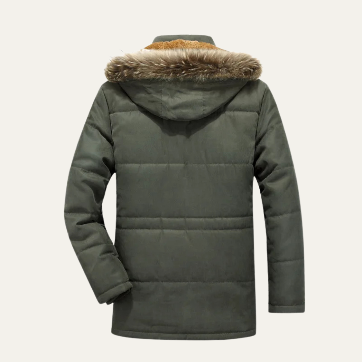 Lago Maggiore Men's Thick Fleece Winter Jacket
