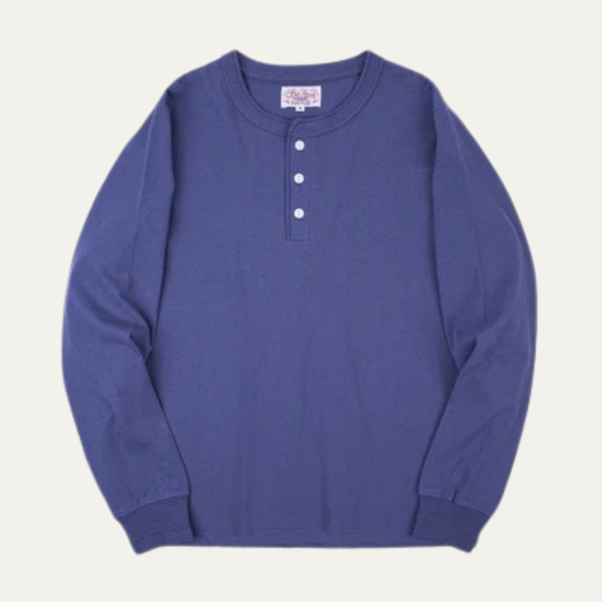 Men's Cotton Casual Henley Shirt