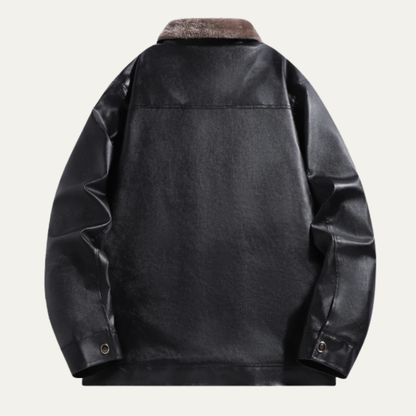 Men's Thick Fleece Lined Zip Jacket