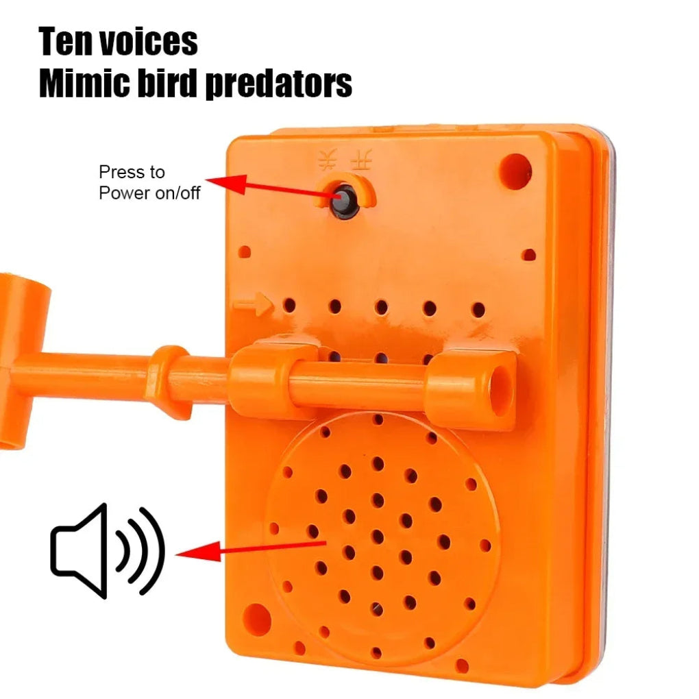 Solar Powered Bird Repeller 360 Degree Reflective - Fashinoza