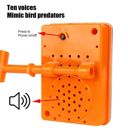 Solar Powered Bird Repeller 360 Degree Reflective - Fashinoza