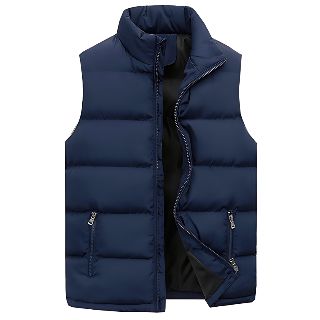 Evan | Men's Winter Puffer Sleeveless Jacket