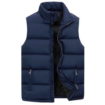 Evan | Men's Winter Puffer Sleeveless Jacket