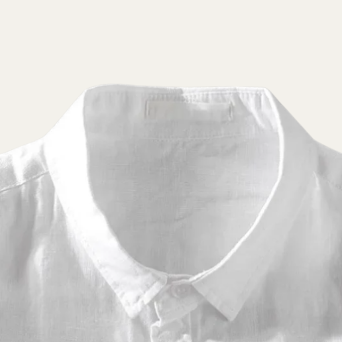 Montland Men's Cotton Linen Shirt Lightweight Relaxed Fit