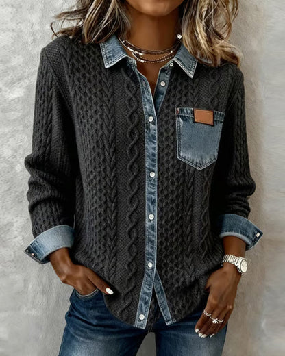Women's Long Sleeve Shirt - Fashinoza