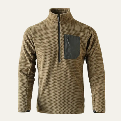 Warwick Men's Wavy Sweater Chest Pocket - Fashinoza