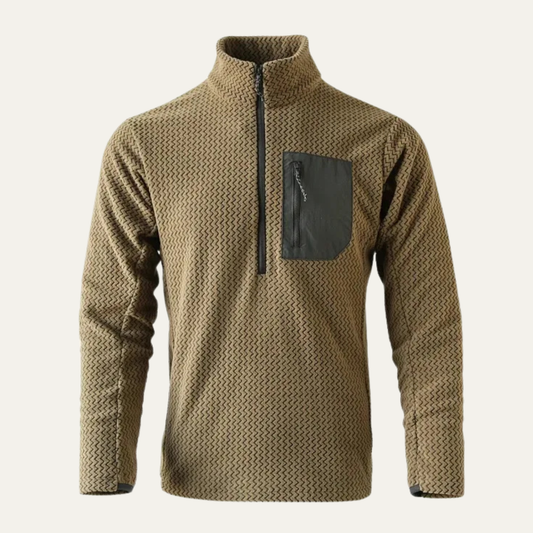Warwick Men's Wavy Sweater Chest Pocket - Fashinoza