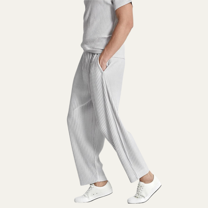 Aldercrest Men's Ice Silk Straight Leg Pants