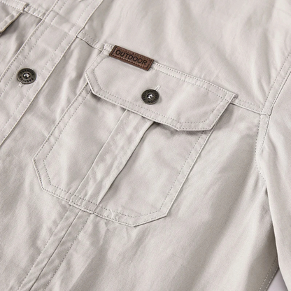 Men's Cotton Cargo Shirt
