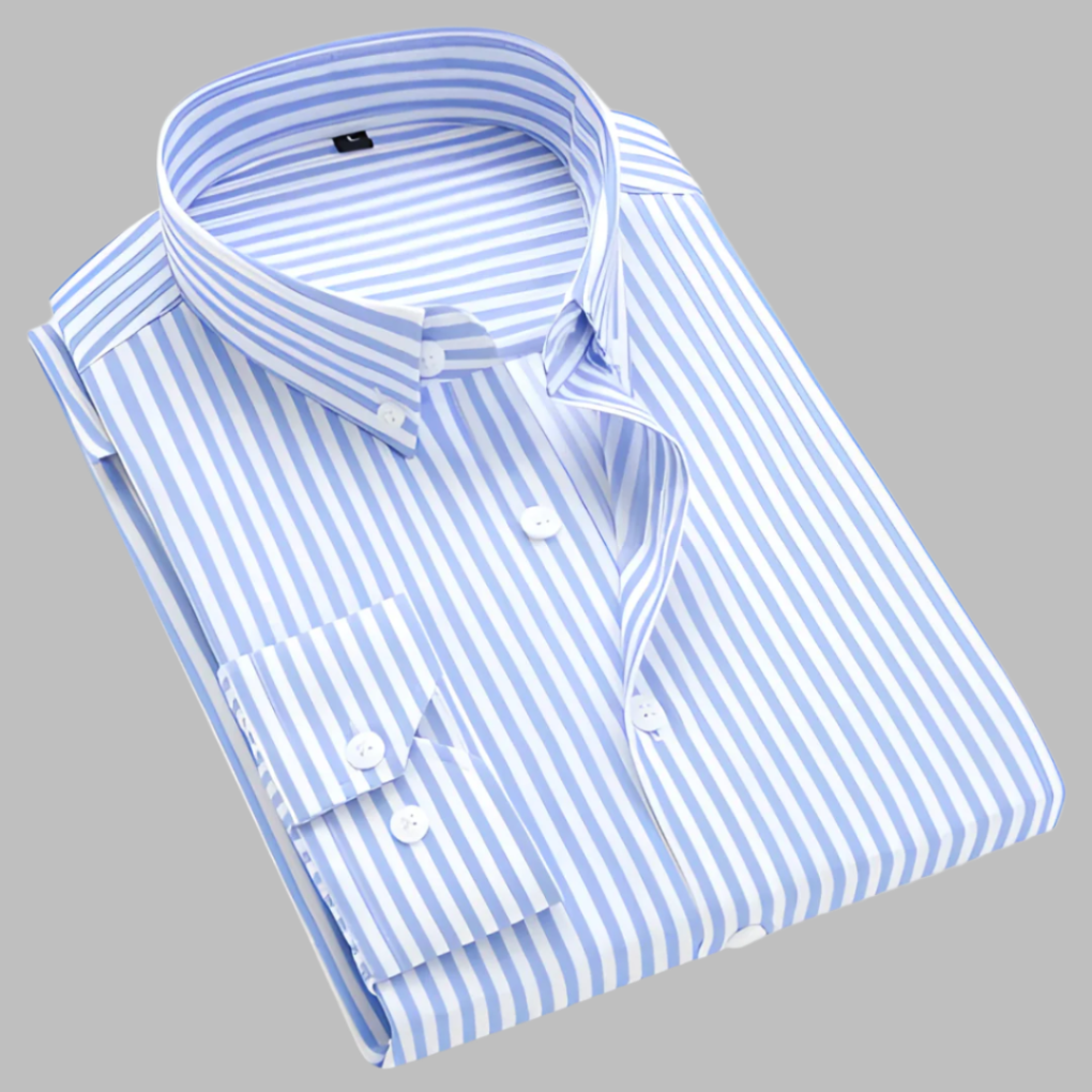 Men's Plaid Cotton Dress Shirt