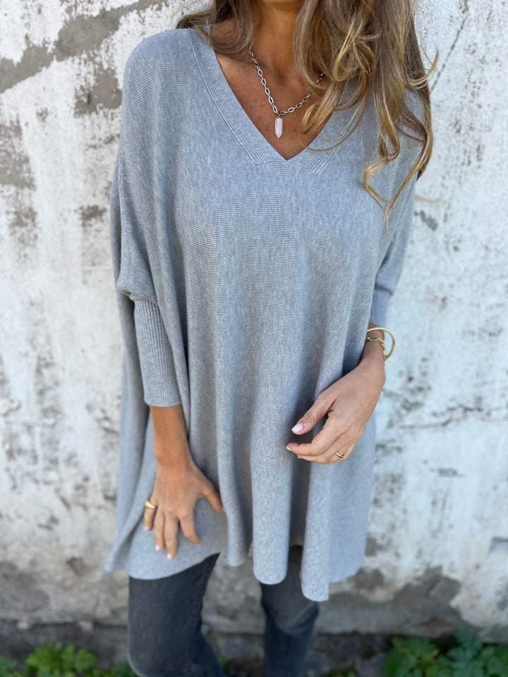 Charlotte | Women’s Summer V Neck Tunic Top